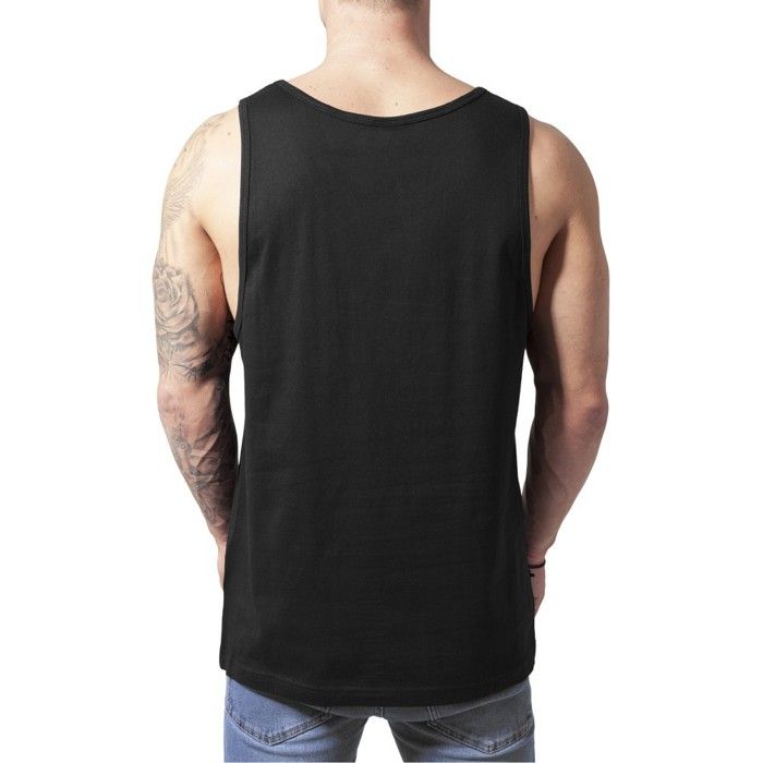 Tank Top - Urban Classics - JERSEY BIG - Black - Large - 100% Cotton