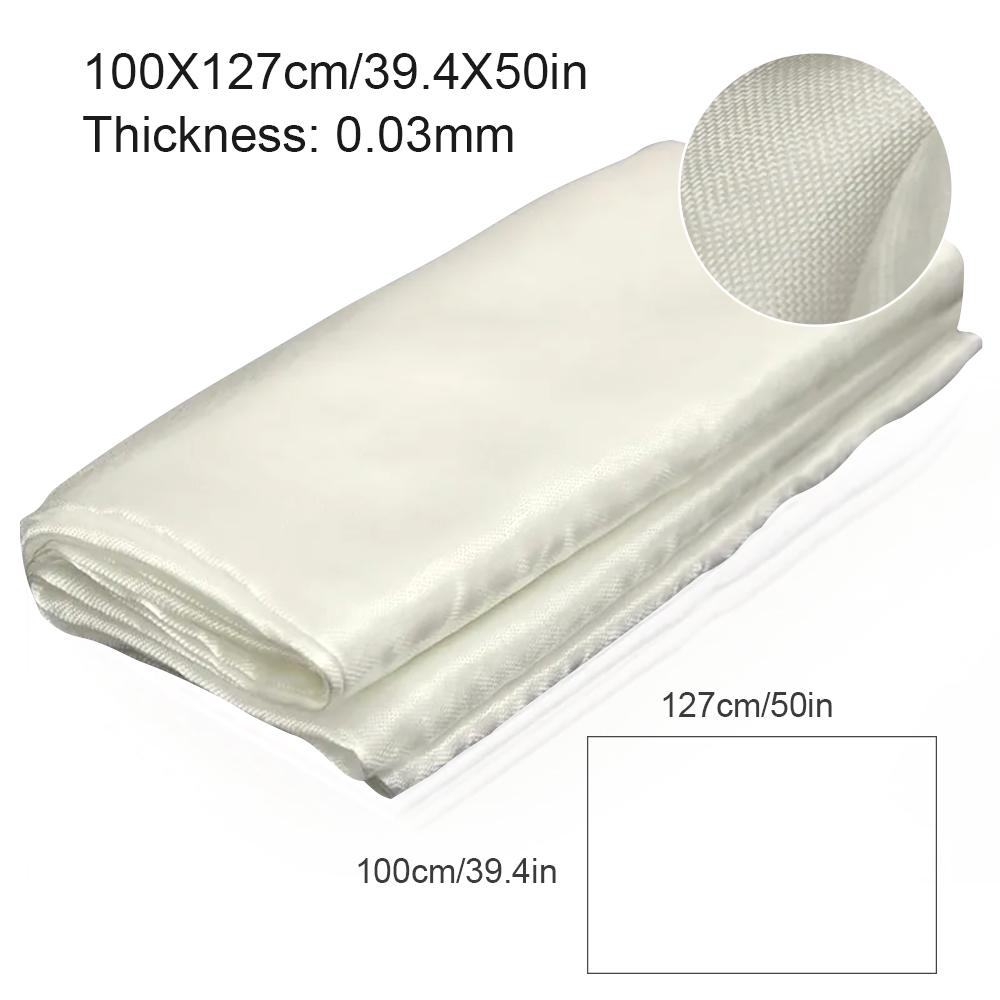 1Mx1.27M Ultra Thin Fiber Glass Fabric Reinforcements Fiberglass Fibreglass Cloth Density Good Finish High Temperature Resistanc 1Mx1.27M
