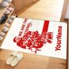 Arsenal Customized Name Floor Rug Office Rug Perfect for Playrooms Kitchen Outdoor Foyer Antislip Carpet Anime Office Decor Perfect Gift for Women/Men