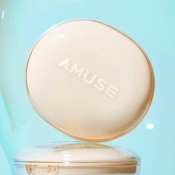 AMUSE Dew Jelly Master Cushion with Refill (4 Colors) SPF 38 PA+++ 15g*2EA