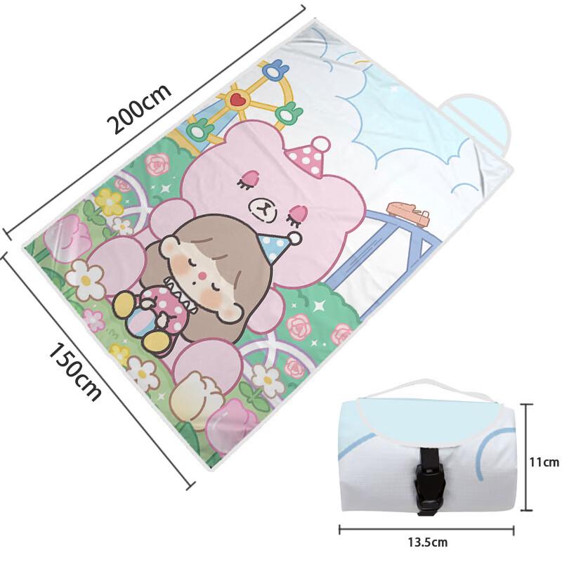OEING Portable Outdoor Waterproof Picnic Mat