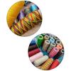 10/16/24 Colors Polyester Sewing Thread Flat Durable Cord for Sewing Crafts