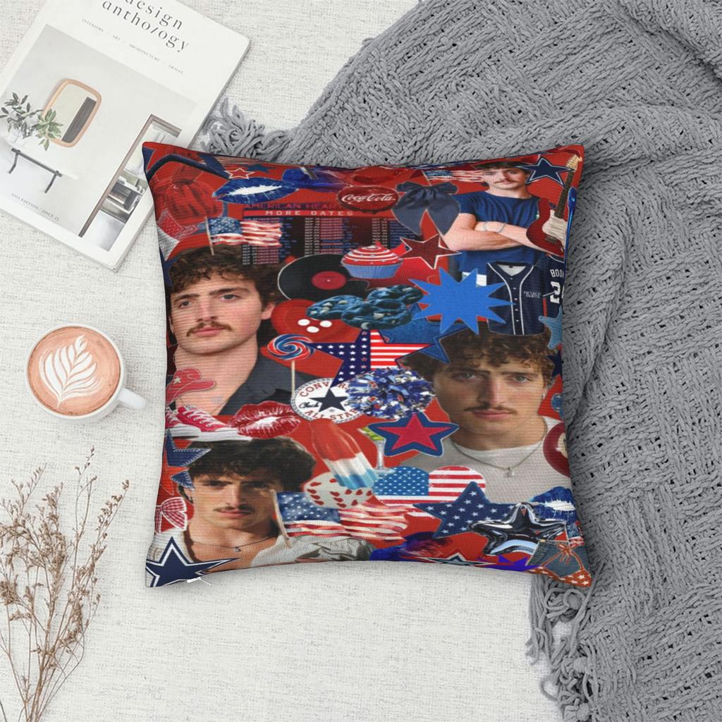 Bedroom Decor Benson Boone Music Tour Pillowcases Stuff Pillow Covers Square Multiple Sizes