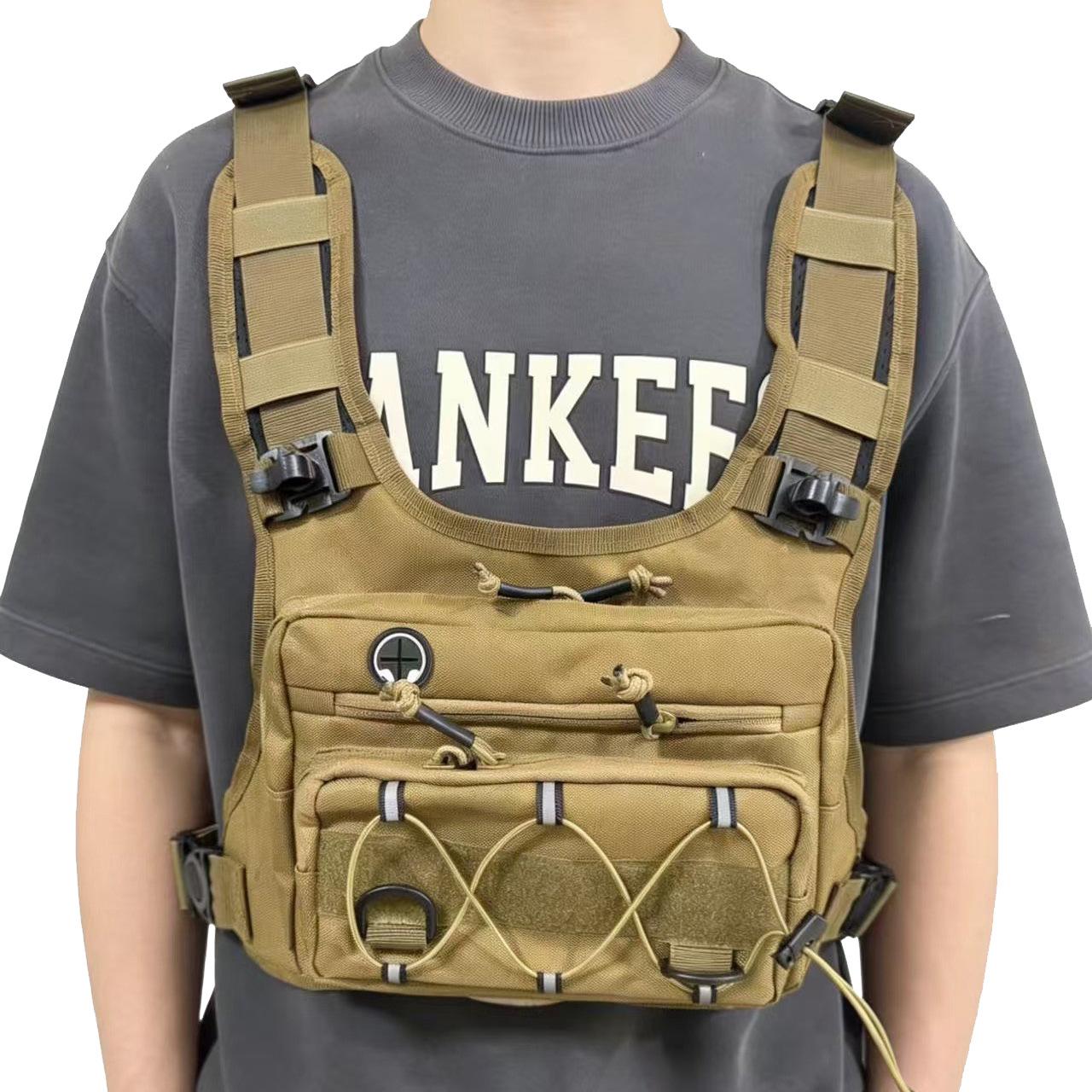 Taktische Brusttasche: Multifunktional für Off-Road, Laufen, Reisen, Wandern, Radfahren - Top-Seller