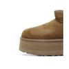 UGG Klassische Ultra Mini Plateaustiefel Kastanie Damen Sneaker Braun 1135092-CHE