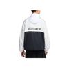 Nike Clubsportswear Marina Hooded Comfortable Fashion Long Sleeve Jacket Men Jacket Photon-Dust Black White HJ1958-025