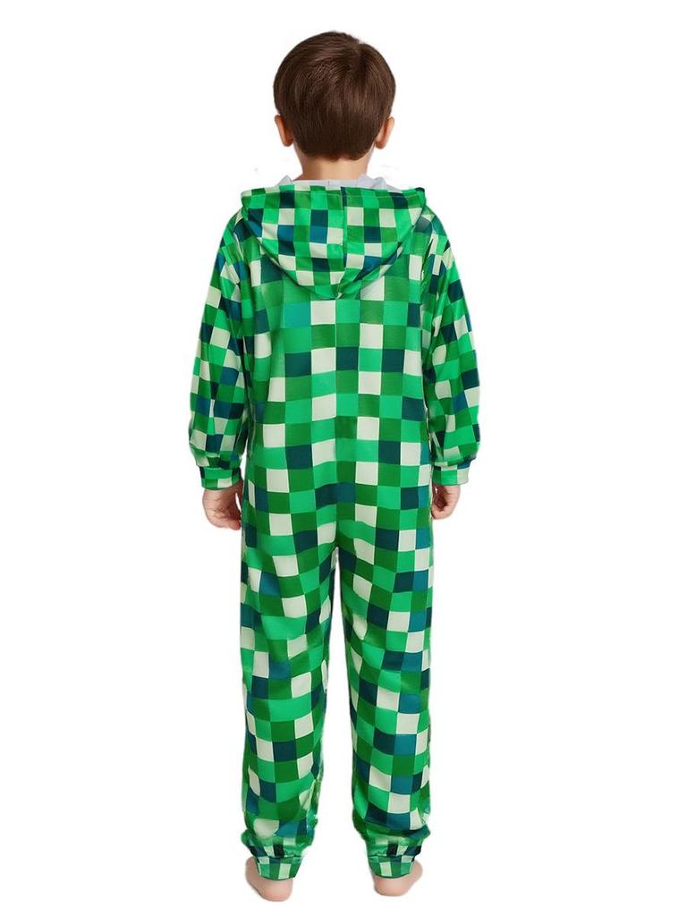 Halloween Y-Block Jumpsuit Cosplay for Kids - Realistic Stage Performance Costume