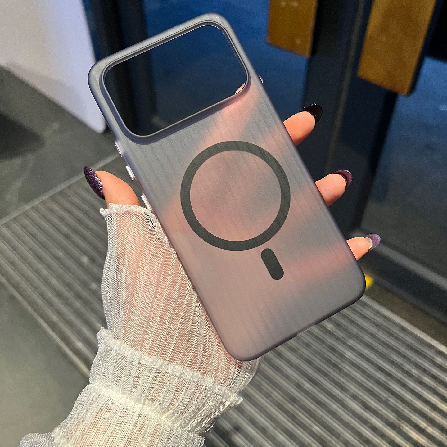 Case For Honor Power 2 Case Corrugated Heat Dissipation Matte Business Shockproof Ultra-thin Phone Cover Honor Power