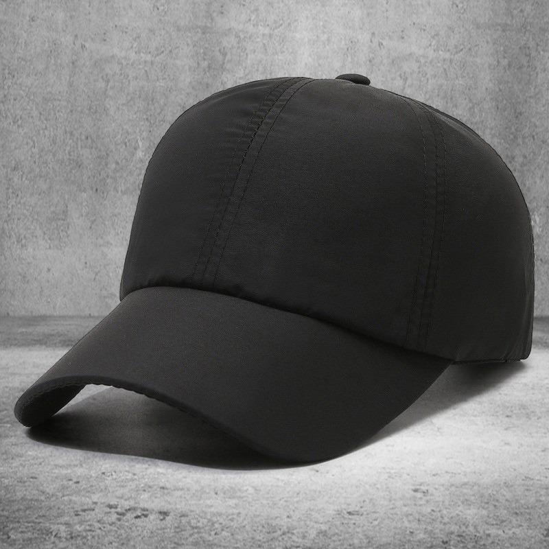 Quick-drying breathable sun hat baseball cap embroidery men's outdoor sports visor women's cap