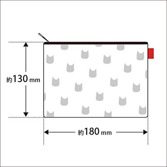 Small Pouch, Multi-purpose Case, Bankbook Holder, Cat Pattern, Men's and Women's, Stylish and Cute, Made In Japan, Cat Goods