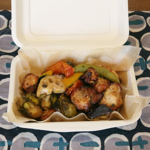 Disposable, Eco-friendly, and Stylish Lunch Box Containers, Unbleached Molded Food Packs, Size L (B001M), Pack of 50