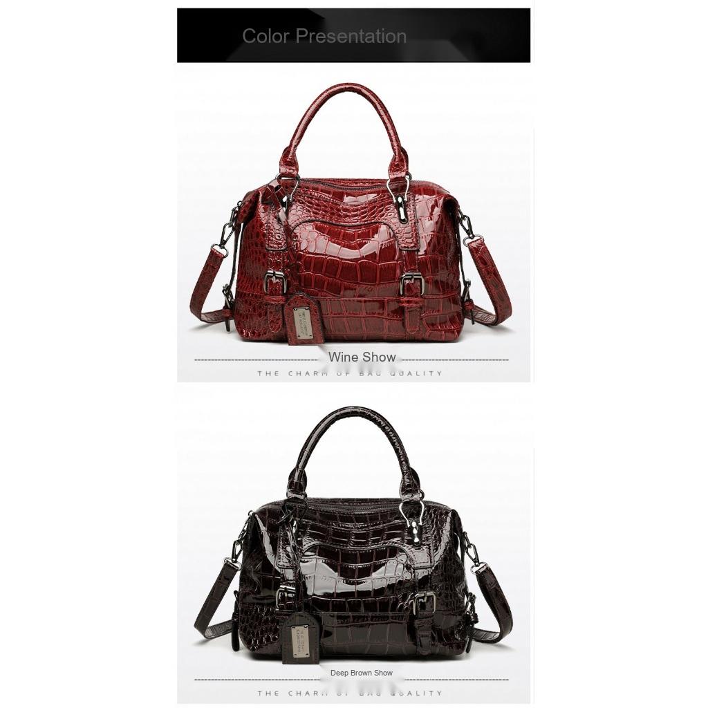 Xeie Thuk Shoulder Bag Women Faux leather Crossbody Daily Commute