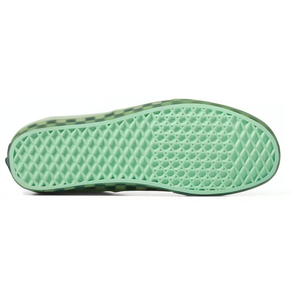 Vans נעלי סקייט בד מקוריות נמוכות יוניסקס סניקרס לבן ירוק VN0A5KRDAVD