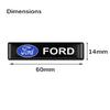 AACY1 10/20PC Car Styling 3D Epoxy Decoration Emblem Sticker Decal For Ford Fiesta EcoSport ESCORT Ranger Mondeo Mustang FOCUS 2 3 4 5