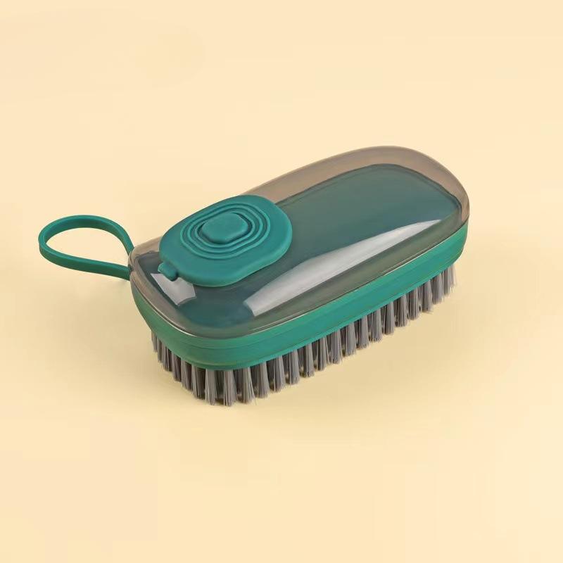 Laundry Cleaning Brush Household Hard Wool Shoes Washing Tools Kitchen Pot Dish Automatic Liquid Addition Brush