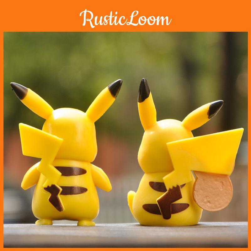 Figuren Pikachu Anime Kinderspielzeug Geburtstagsgeschenk Schreibtischdekoration Sammlerstücke