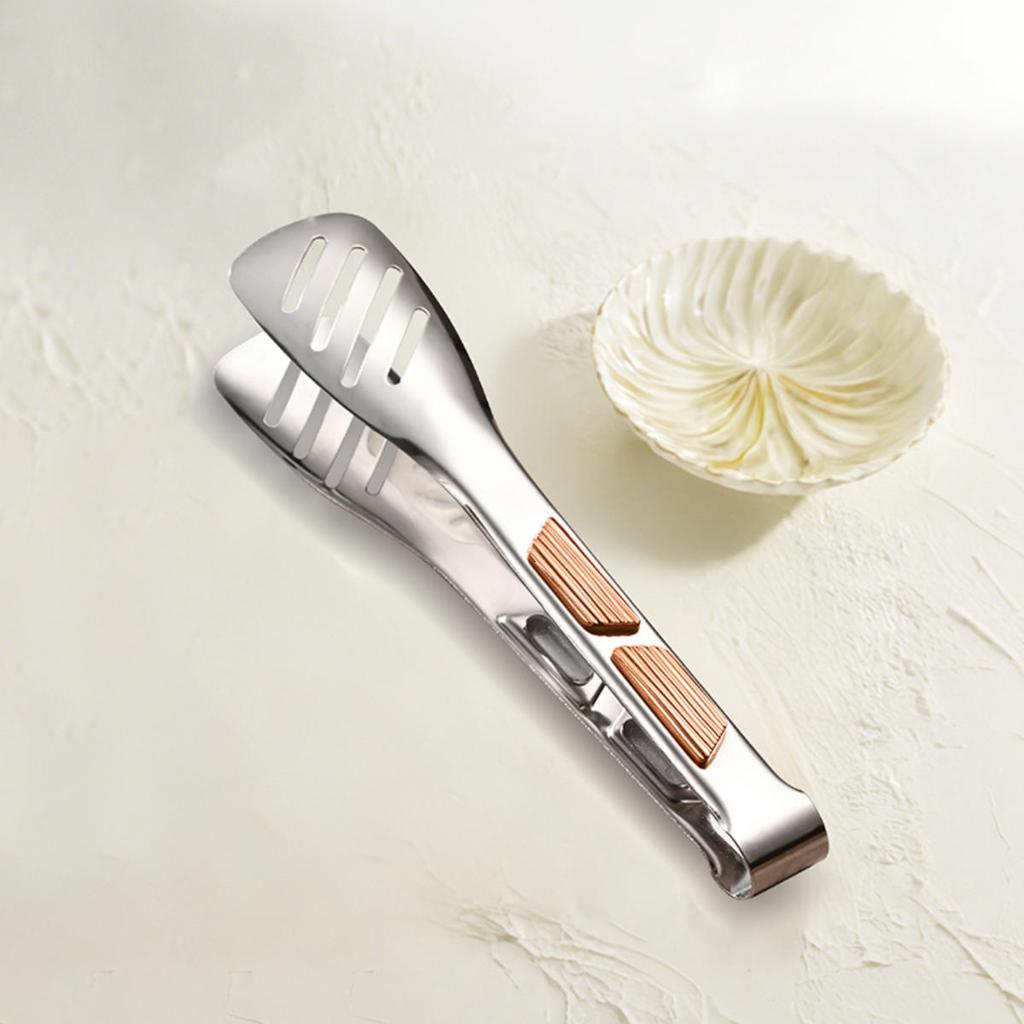 Stainless Steel Food Tongs BBQ Meat Salad Bread Clip Barbecue Grill Buffet Clamp Non-slip Tong Cooking Tools Kitchen Gadgets