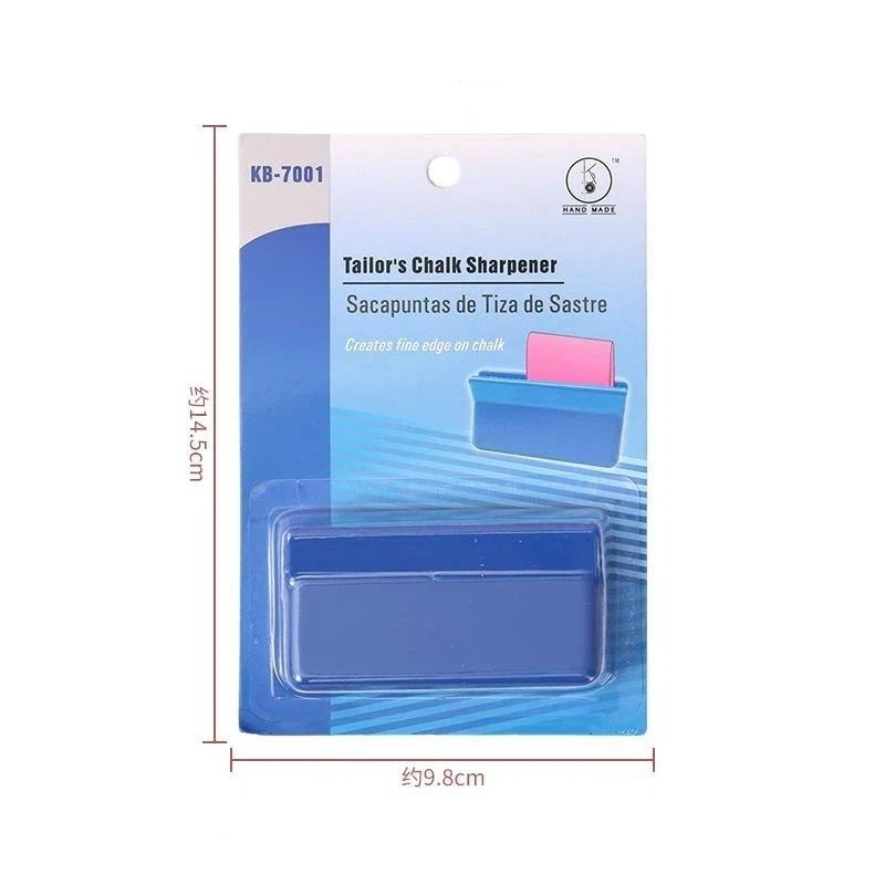 Tailors Chalk Sharpener, Powder Clip, Diy Sewing Accessories, Fabric Chalk Markers Easy Carrying Sturdy Home Sewing Accessories