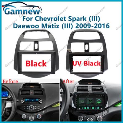 9 Inch Car Frame Fascia Adapter Android Radio Dash Fitting Panel Kit For Chevrolet Spark Daewoo Matiz 2009-2016