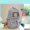 Adorable High-capacity Backpack In Japanese Style With Comfortable Air-cushion Straps