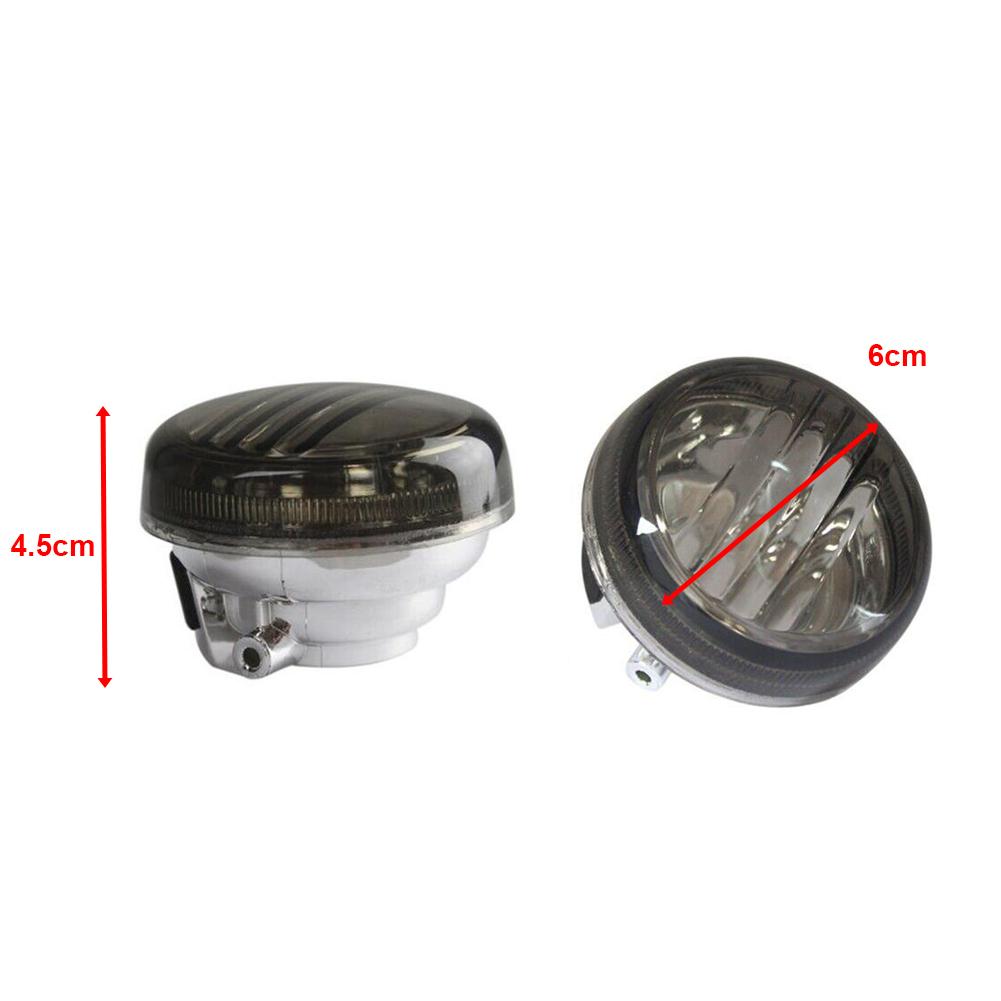 1 Pair Smoke Turn Signal Light Lens Cover For Suzuki Boulevard M109R C109R M50 VL800 Motorcycle Accessories