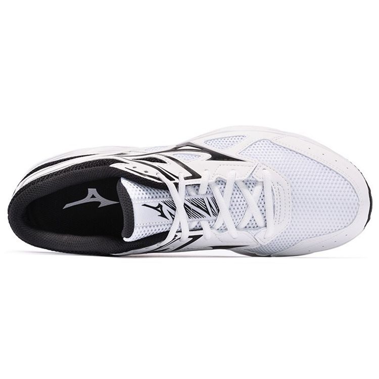Mizuno Maximizer 23 2E Wide White Black Unisex Sneakers K1GA210002