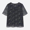 Thursday Island Women S V Neck Chiffon blouSe T264mbl244w