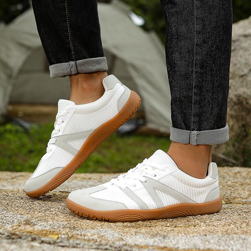 Cross-Border Wide-Toe Barefoot Hiking Fitness Shoes for Men & Women - Breathable Casual Sports Shoes.