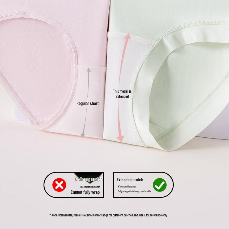 Urban Beauty Women's Seamless Baby Cotton Antibacterial Briefs