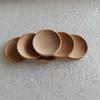 30pcs Wooden Landscape Decorations Round In Shape Measuring 3.5 X 5 Cm Featuring One Concave Side and One Convex Side