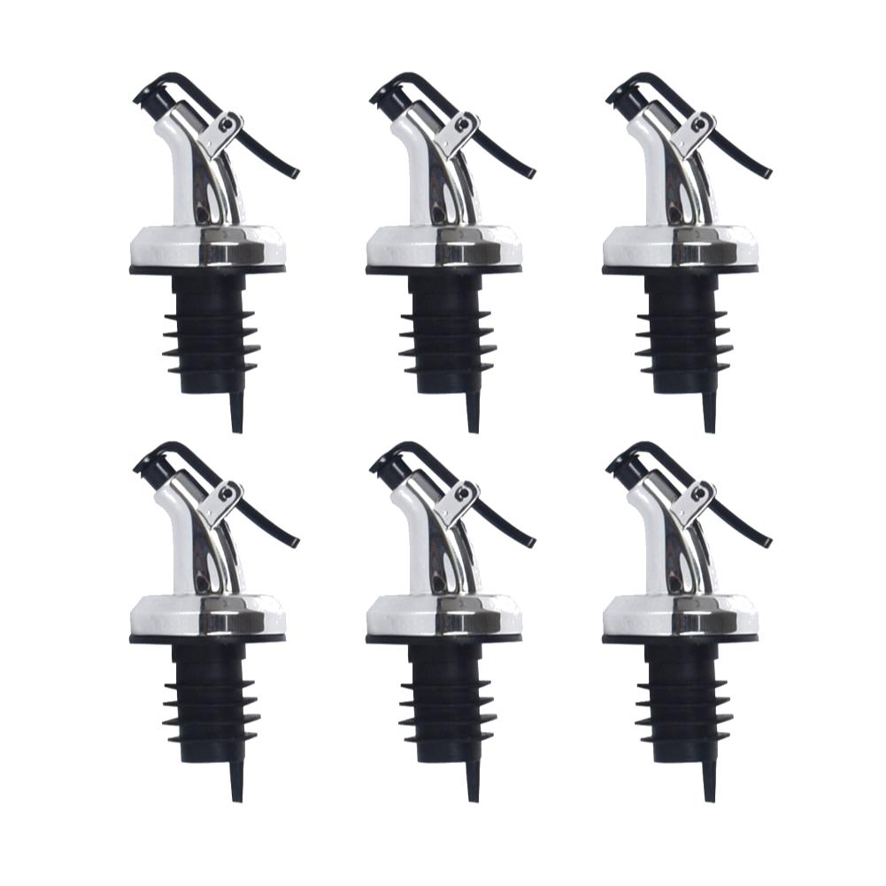 10-1pc Press Type Oil Bottle Stopper Leak-proof Seasoning Bottle Stopper Ergonomic Multifunctional Suitable for Most Bottles