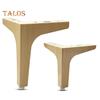 4Pcs Metal Furniture Legs 200kg Load-capacity Rust Resistant Easy To Install Triangle Furniture Feet DIY Replacement Parts