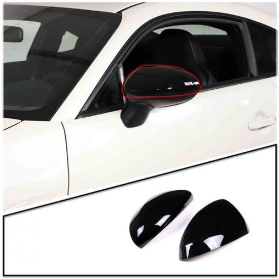 Piano Black Exterior Rearview Mirror Cover Trim Decor For Toyota 86/Subaru BRZ22