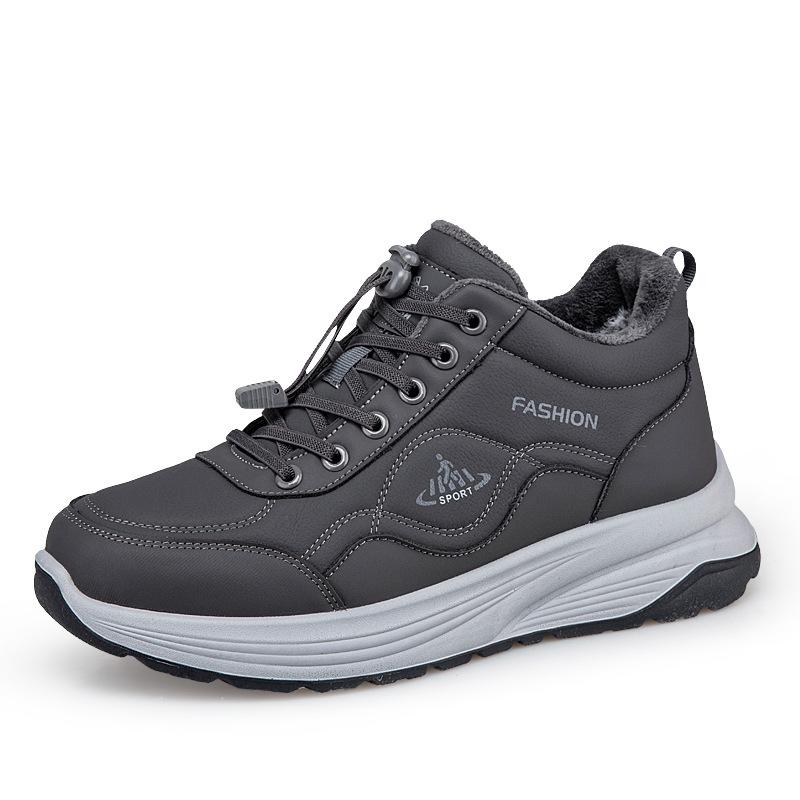 Winterschuhe Samt warm Baumwollschuhe weiche Sohle ultraleicht Seniorenschuhe Sport Freizeit Schuhe Schuhe für Mütter mittleren Alters