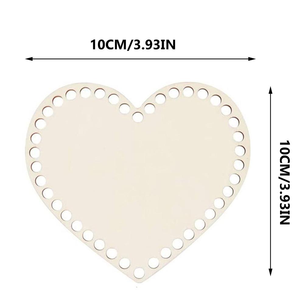 2 шт. Сделай сам, Сделай сам, Вязание крючком, Деревянная основа, Дно, Предварительно просверленные отверстия, Для дна корзины крючком, Формирующая подкладка, Основа для плетения, Натуральное формирование