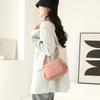 Women's portable mobile phone bag, simple multi-layer shoulder bag, fashion trend messenger bag