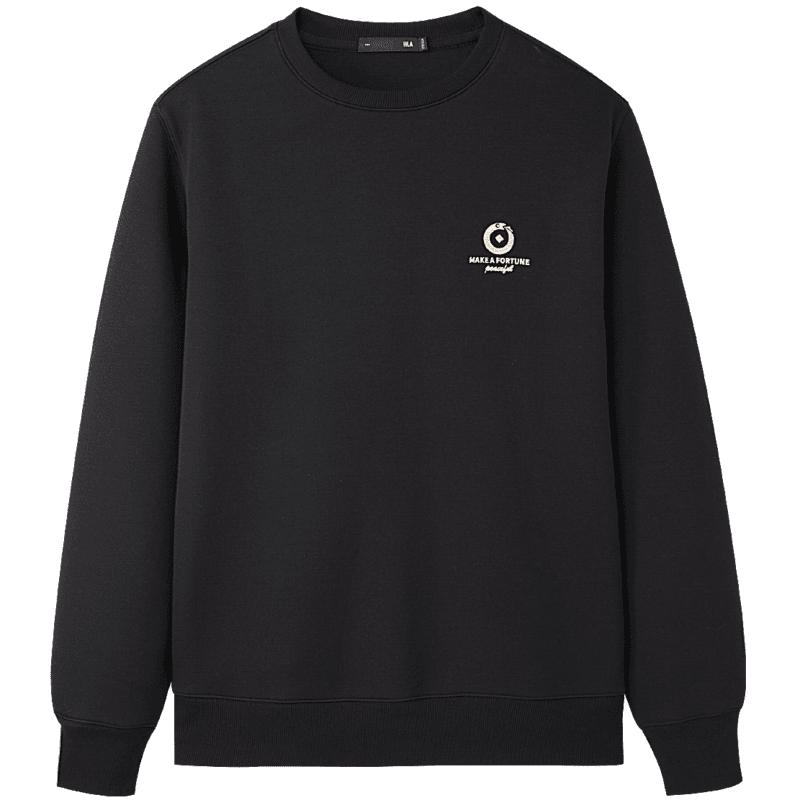 

HLA Men s Year of the Snake Festive Round Neck Sweatshirt S