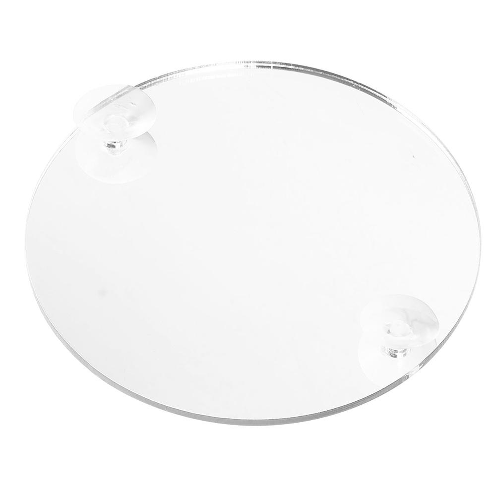 Fish Tank Betta Mirror Acrylic Single Side Suction Cup Decorative Training Tool Clear Aquarium Accessory for Self Enjoyment