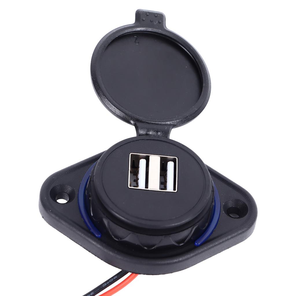 מטען USB מהיר לרכב לטלפון, נייד, רב-תכליתי, יעיל לנסיעות בכביש