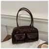Trendy 2025 Korean Style Women's Autumn Handheld Square Shoulder Bag