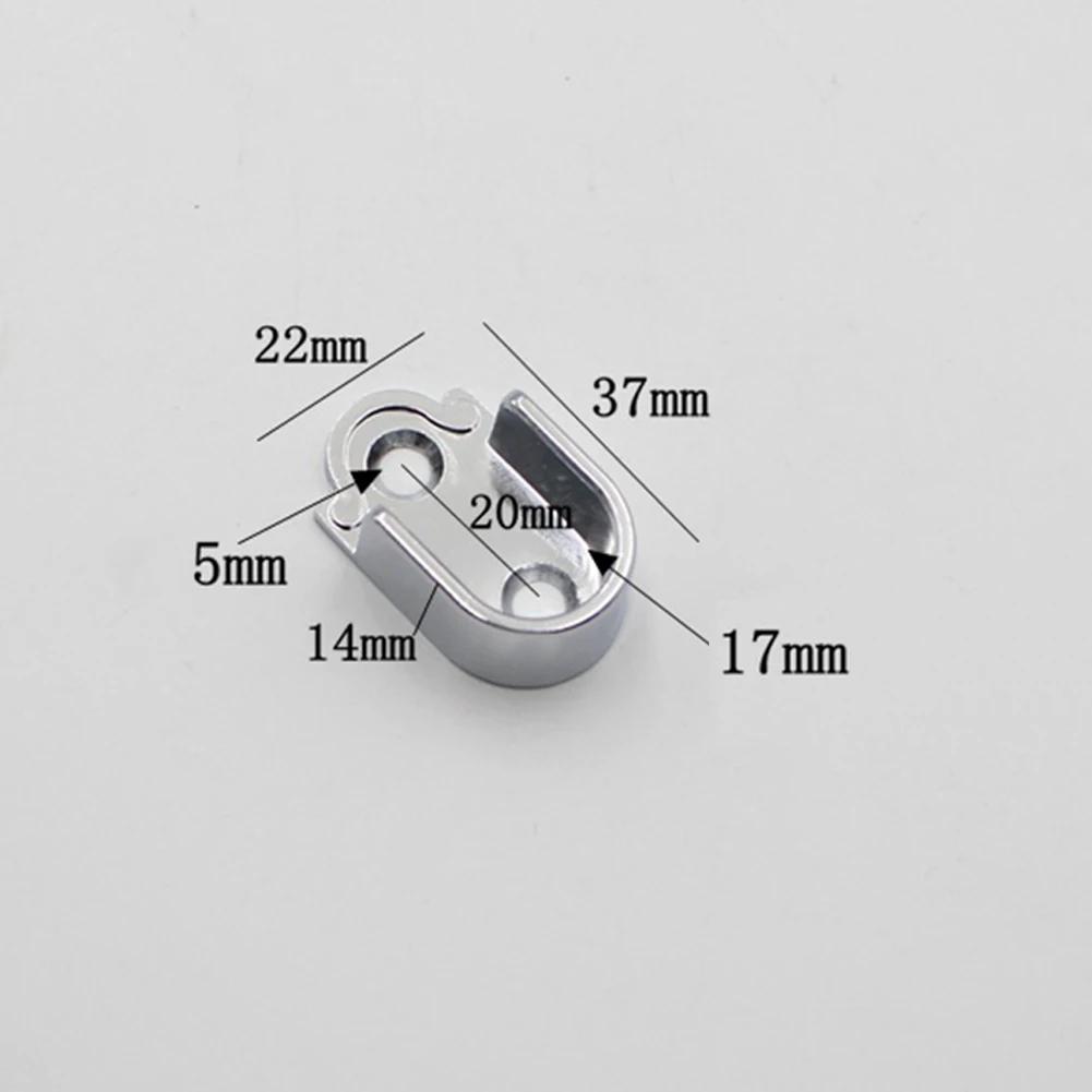 Bracket 2 Shower Curtain Rod Bracket Installing Clothes Pole Material Made Of Zinc Alloy Sturdy Enough Brand New