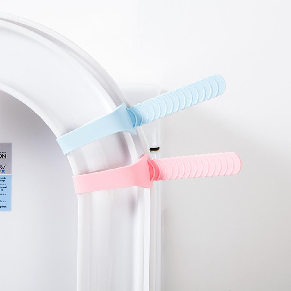 Toilet Seat Anti Dirty Silicone Lifter Handle for Bathroom Supplies