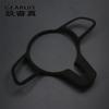 Suede Car Wrapping ABS Steering Wheel Buttons Cover Stickers Trim for Mercedes Benz A C E Class GLB GLC GLE W205 W167 W177