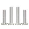 304 Stainless Steel Ultra-Thin Flat Head Hex Socket Bolt, M2-M12