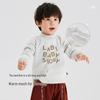 Labi Kids' Thickened Half-High Collar Long-Sleeve Warm Sweatshirt