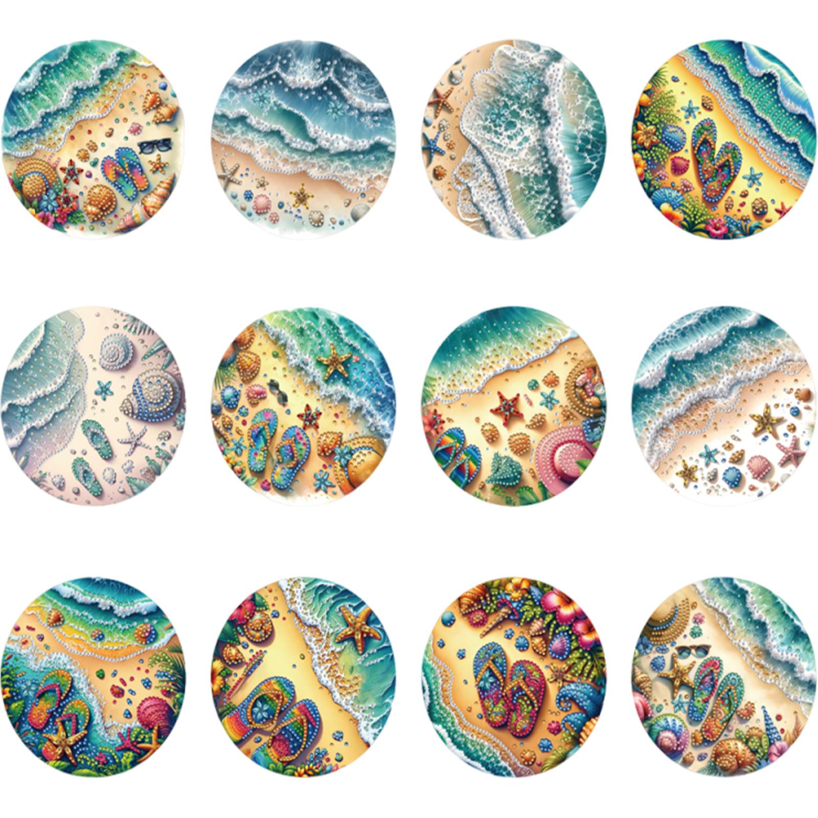 

Diamond Painting Gift Card DIY 5D Rhinestone Arts Greetings Birthday Card Handmade Arts Crafts for Birthday Blessing and Wishes