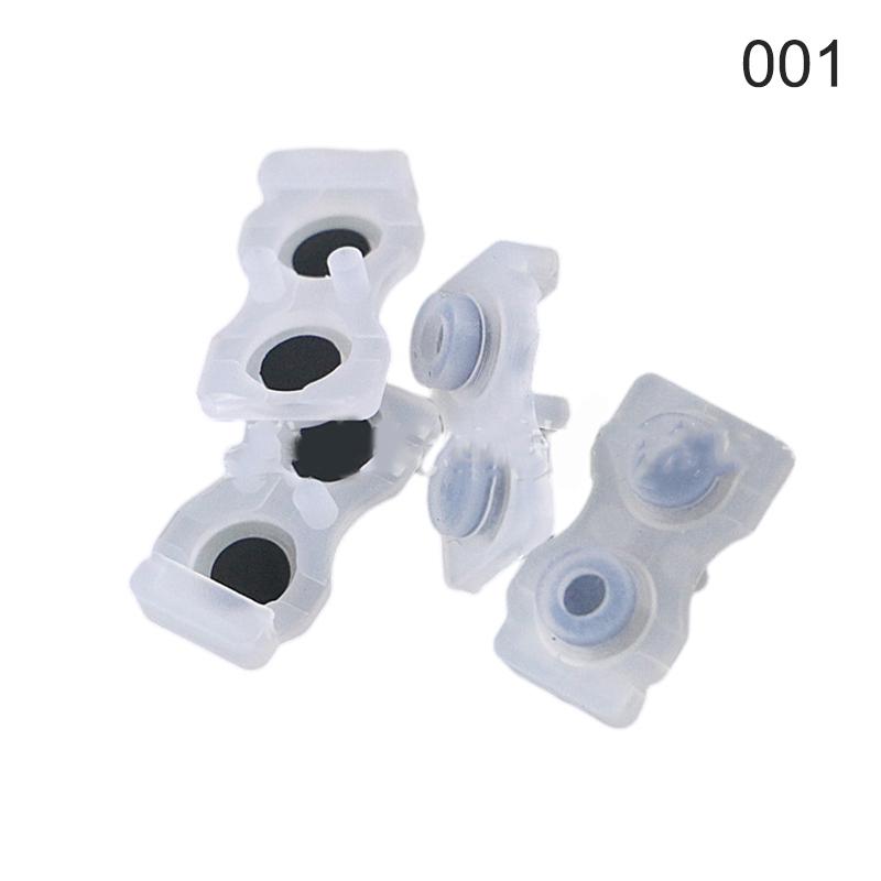 

10Pcs L2 R2 L1 R1 Rubber Buttons Compatible With Ps4 Controller Jds 001 010 050 Jdm-030 Conductive Rubber Pads 001