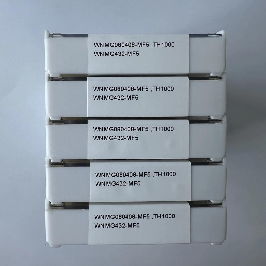 WNMG080408-MF5, TH1000 / Industrial indexable Carbide Inserts 10 Pcs