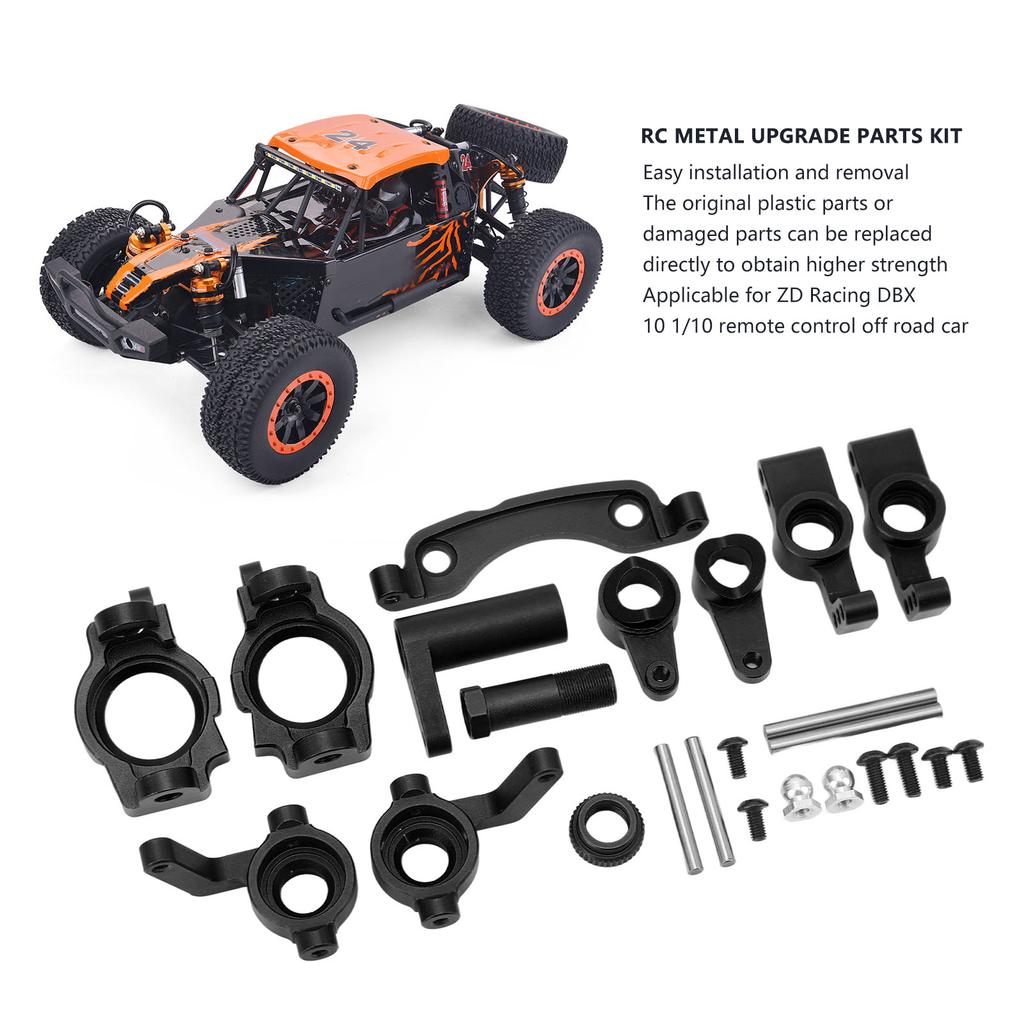RC Upgrade Parts Kit Aluminium Alloy High Strength Suspension Arm Steering Assembly Set for ZD Racing   10 1Celsius10