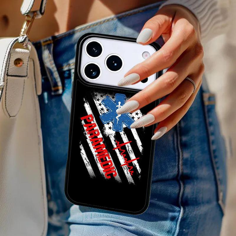 

EMT EMS Ambulance Phone Case For iPhone 17 Air 14 15 13 12 Max Cover For Apple 14 15 16 16e 11 Pro Max Plus iPhone 11pro
